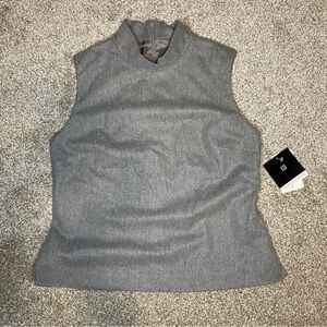 Valerie Stevens Cashmere and Wool Gray Vest Women’s Size 10